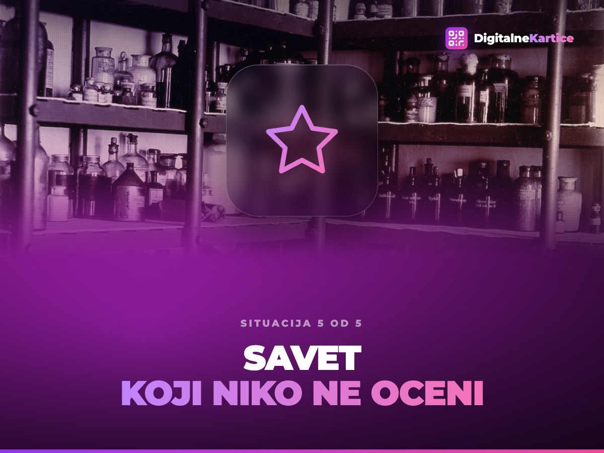 Savet koji niko ne oceni. Farmaceut objašnjava kupcu preko pulta u apoteci