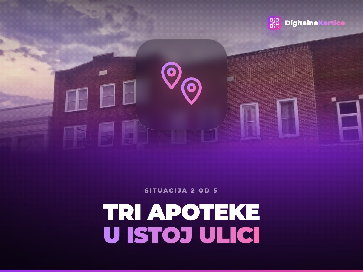 Tri apoteke u istoj ulici. Tri apoteke u istoj ulici, prolaznik bira