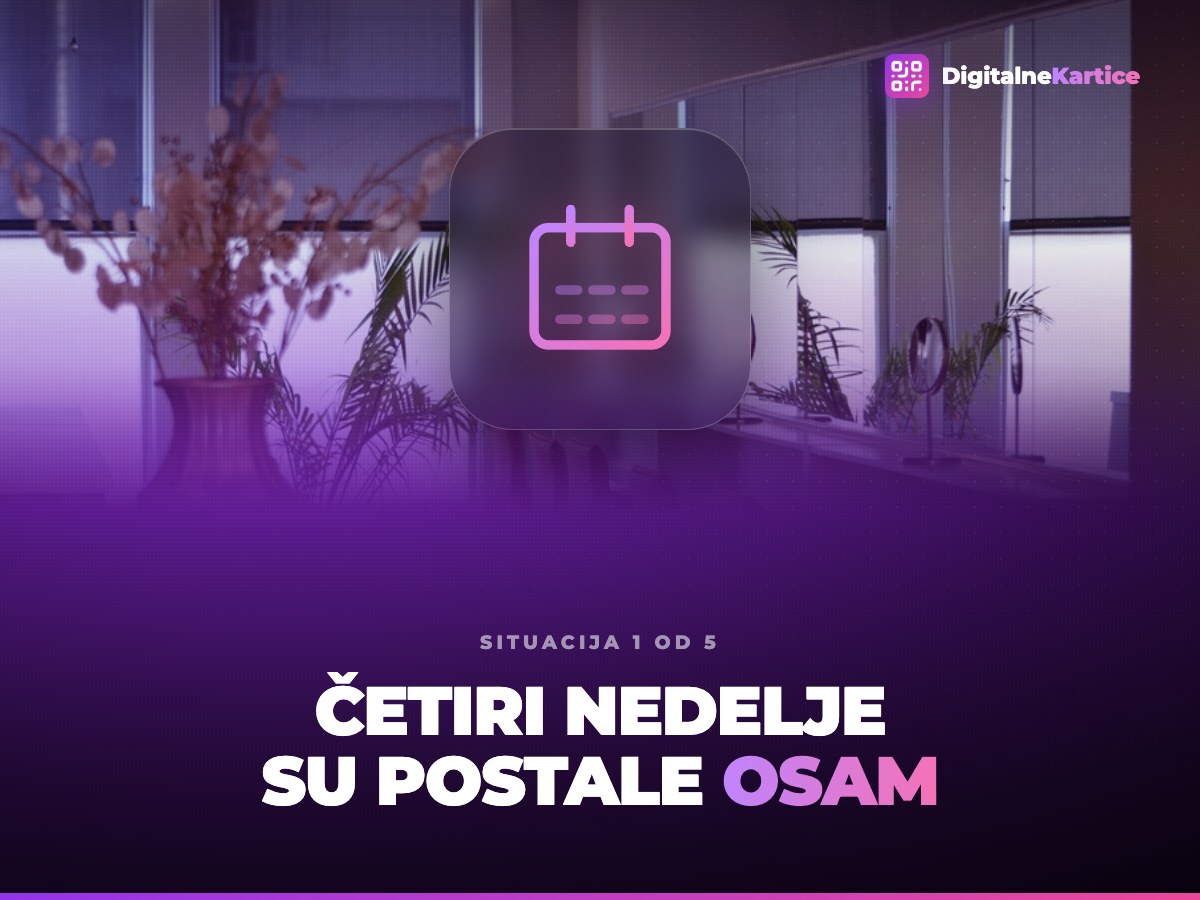 Četiri nedelje su postale osam. Prazna frizerska stolica ispred ogledala u salonu