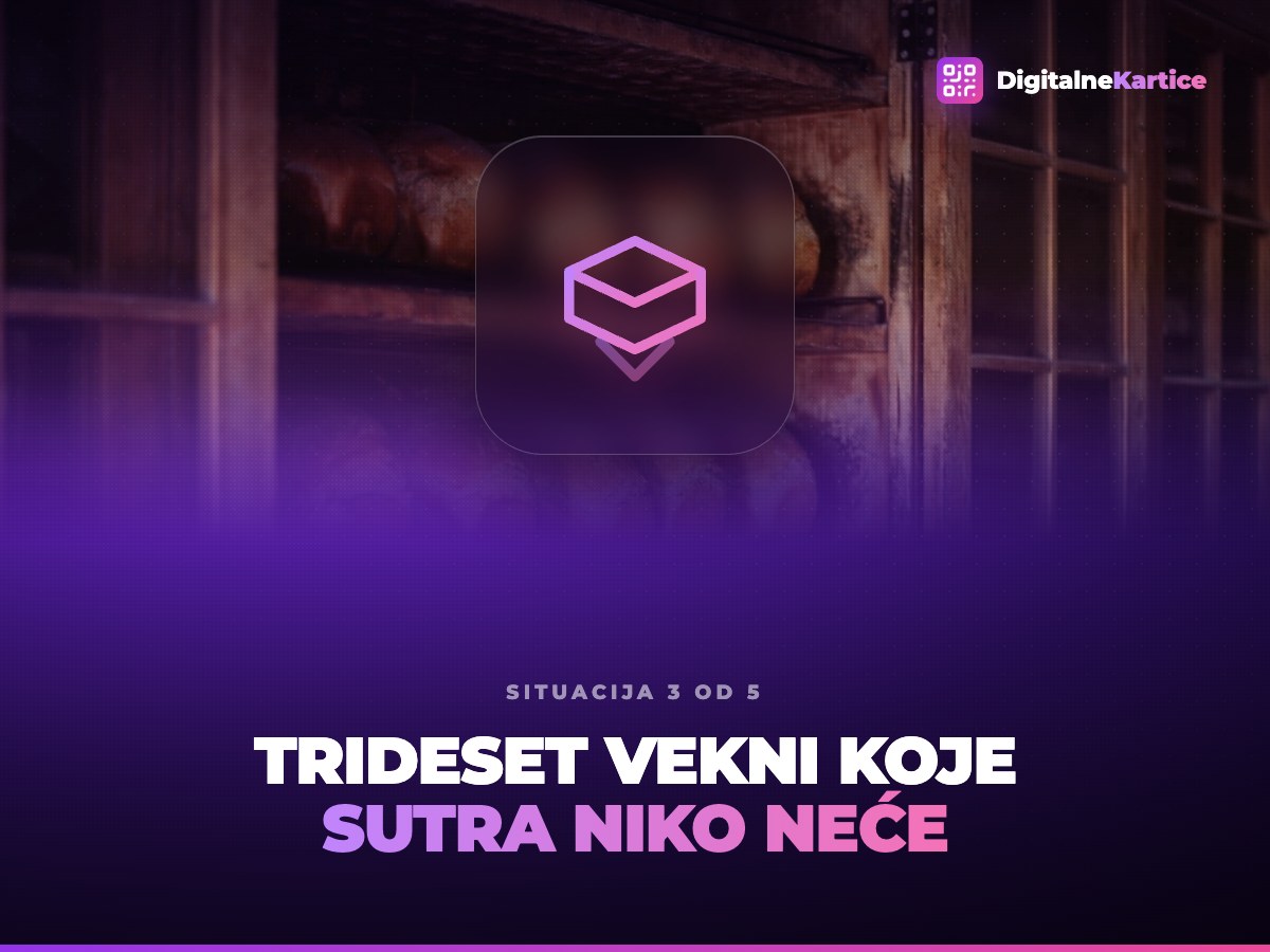 Trideset vekni koje sutra niko neće. Polica sa hlebom i pecivom koje je ostalo posle podne