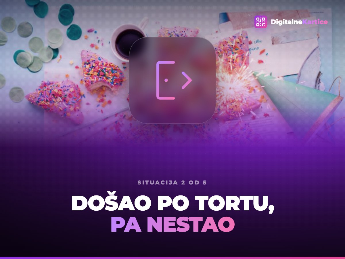 Došao po tortu, pa nestao. Torta sa svećicama spremna za preuzimanje u poslastičarnici