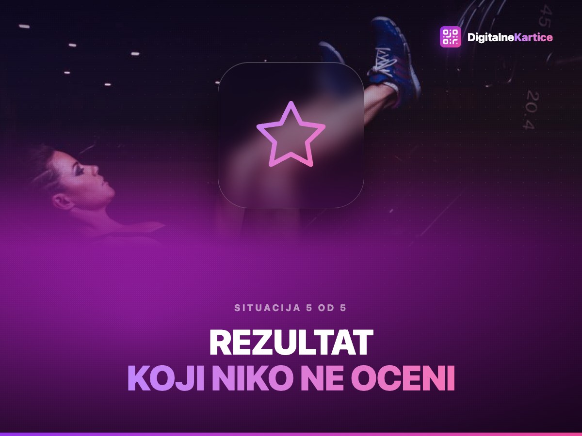 Rezultat koji niko ne oceni. Član posle treninga, zadovoljan rezultatom