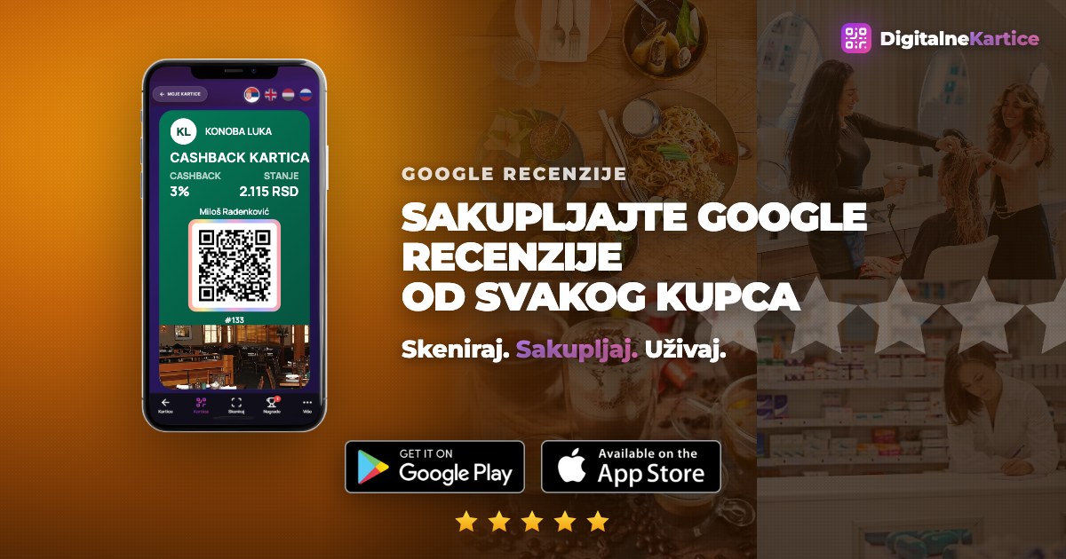Automatske Google recenzije: kupac dobija poziv za recenziju odmah posle preuzete nagrade