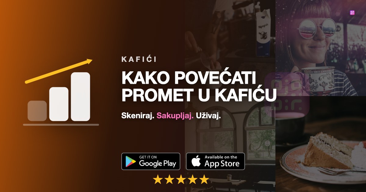 Kako povećati promet u kafiću: gost skenira fiskalni račun i dobija pečat