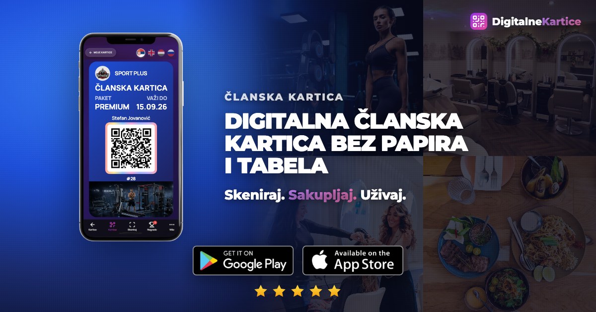 Digitalna članska kartica: redovni kupci dobijaju svoje pogodnosti i cene
